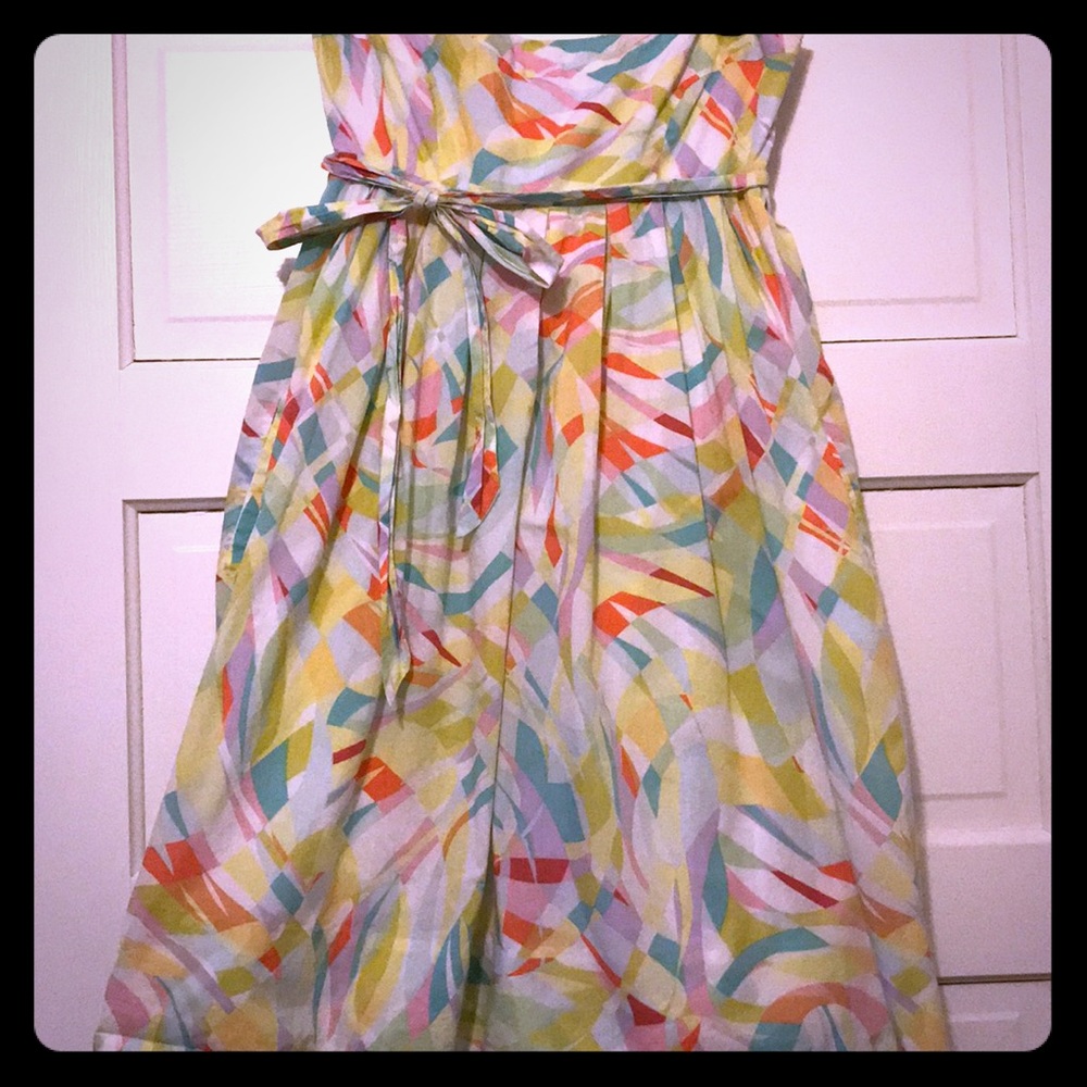 {anthropologie} mauve dress